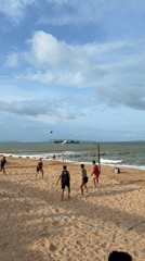 Late night beach activities and street scenes in Pattaya