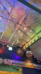 Inside a Boca Raton children's science museum on a June evening