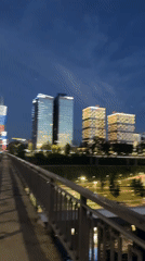 Patriotic lighting displays documented in Perm, Russia