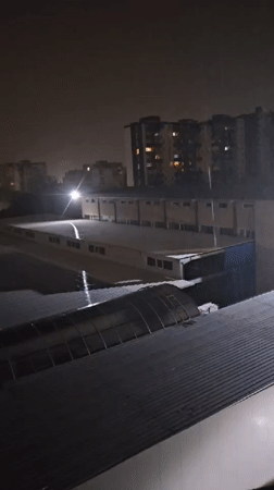 Heavy rainstorm hits Plovdiv as resident documents weather, souvenirs