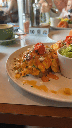 Breakfast documented at People's Cafe Bali in Mengwi