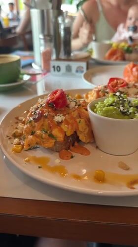 Breakfast documented at People's Cafe Bali in Mengwi