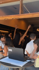 Tel Aviv memories: restaurant dancing, kitchen lasagna preparation