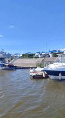Boating and marina scenes along Saint Petersburg waterways