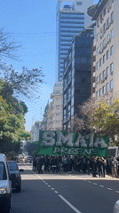 Buenos Aires witness captures street protest and historic sites