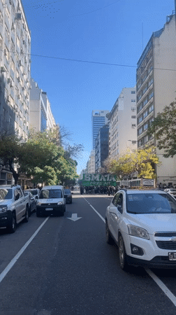 Buenos Aires witness captures street protest and historic sites