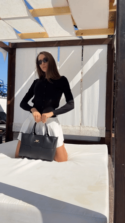 Poolside fashion shoot at an outdoor cabana in Asenovgrad