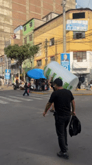 Evening street life documented in La Victoria, Peru