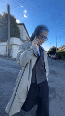 Person with dreadlocks documented across Les Ulis, Orsay locations