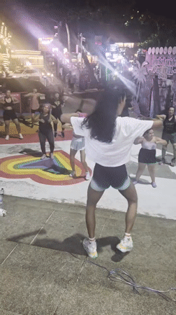 Patong nightlife in full swing along Bangla Road