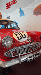 Families visit automotive museum in Verkhnyaya Pyshma, Russia
