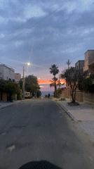 Sunset street scenes captured in coastal Safi, Morocco