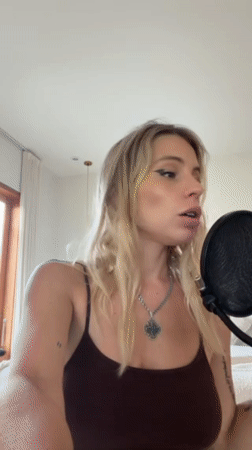 Content creator records music, takes selfies in Bali locations