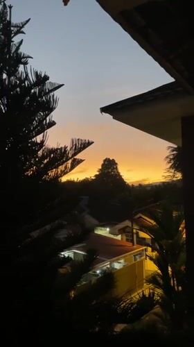 Sunset to nightfall across Manado, one July evening