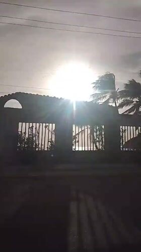 Evening life documented in Venezuelan coastal town Altagracia