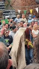 Traditional Green Man parade draws crowds in St Leonards