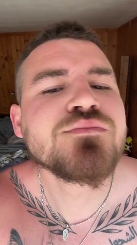 Tattooed man captured in private moments in Sliven
