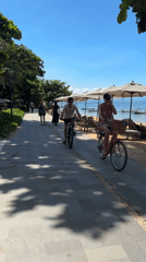 Morning beach life captured across Denpasar coastal areas