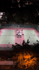 Nighttime scenes captured across Bac Nha Trang Ward, Vietnam
