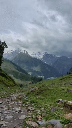 High-altitude trek through Burwa's mountain terrain at 3,300m+