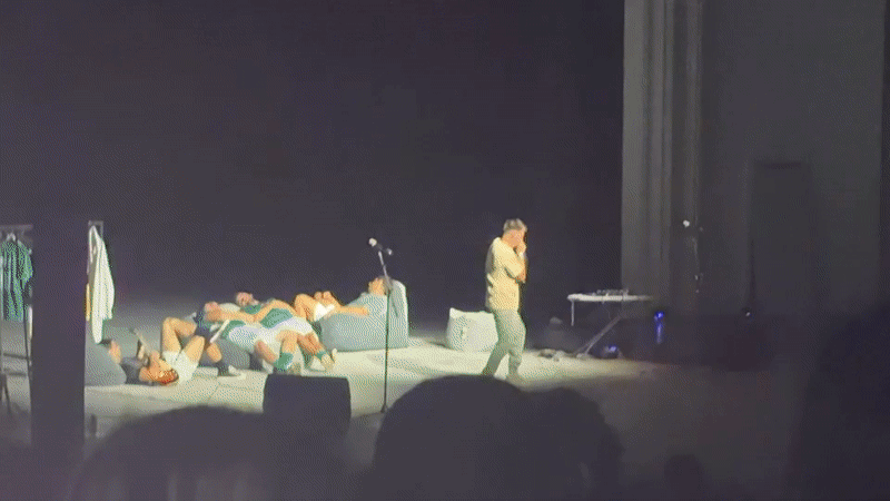 Live stage show in Burgas, Bulgaria