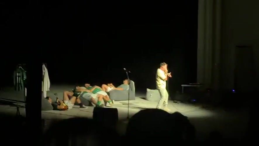 Live stage show in Burgas, Bulgaria