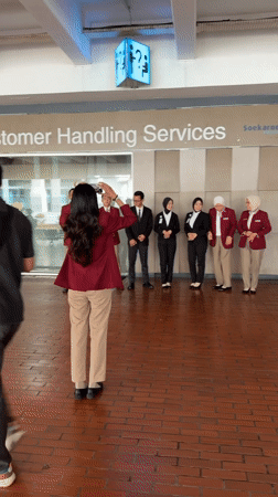 Early morning passenger activities recorded at Jakarta's main airport