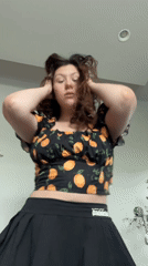 Outfit photos at a Chiang Mai home, two looks, one morning