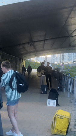 Everyday street scenes captured across central Yekaterinburg during evening rush