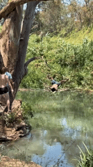 River recreation and graffitied ruins observed in Petah Tikva