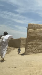 Morning life unfolds in Afghan village of Mansurabad