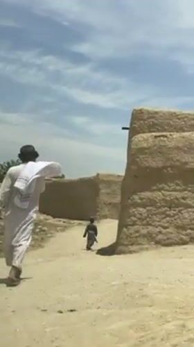 Morning life unfolds in Afghan village of Mansurabad