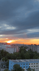 Evening life documented across Sofia during sunset hour