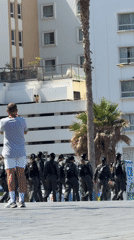 Morning scenes capture daily Tel Aviv life, workouts, Pride celebrations