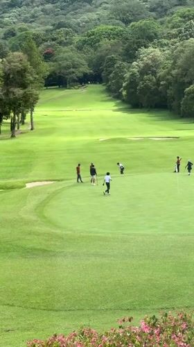 Golf resort visit documented in Sukasada, Indonesia