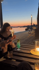 Sailing and sundowners on a Polish lake town evening