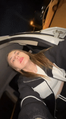 Woman documented during brief car stop in Perm