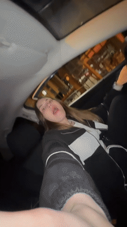 Woman documented during brief car stop in Perm
