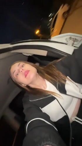 Woman documented during brief car stop in Perm