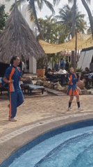 Resort Party Documented Throughout Afternoon in Porlamar, Venezuela