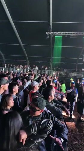 Live concert in full swing in Mexico City