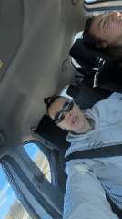 Driver records dashboard view on Bulgarian highway