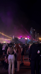 Outdoor concert draws crowds in Thermal, California
