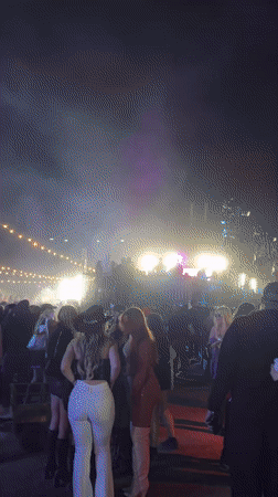 Outdoor concert draws crowds in Thermal, California