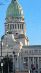 Protesters gather at Argentine Congress supporting public universities