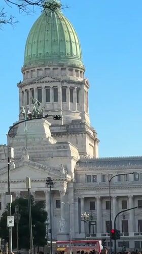 Protesters gather at Argentine Congress supporting public universities