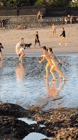 A full day of beach life along North Kuta's shoreline