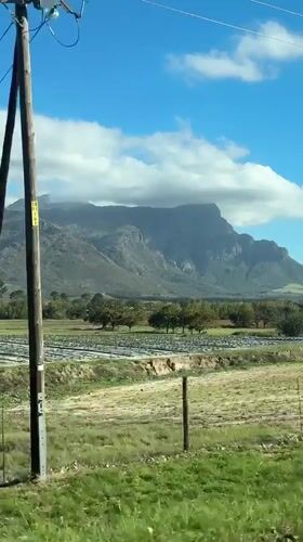Agricultural landscape documented in Stellenbosch, South Africa