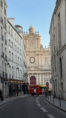 Paris historic district scenes captured during afternoon hours
