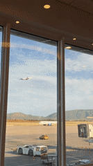 Traveler documents layover experience at Athens International Airport